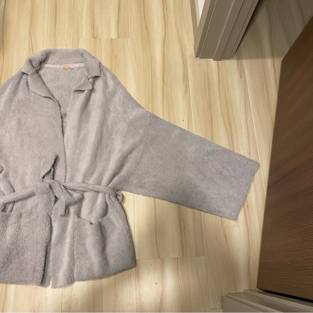 Free People Gray Cozy Sweater - Picture 4 of 16